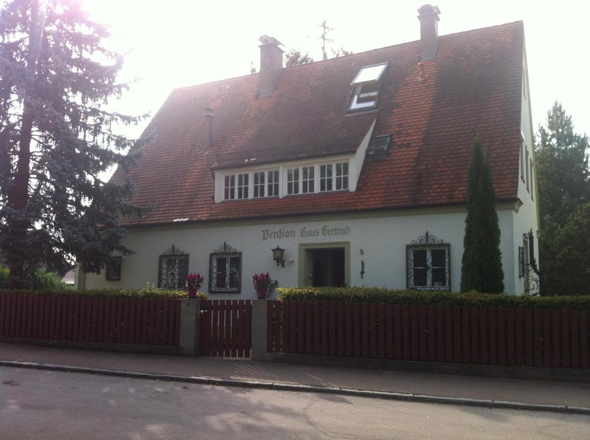 Pension Haus Gertrud Donauwörth Exteriör bild